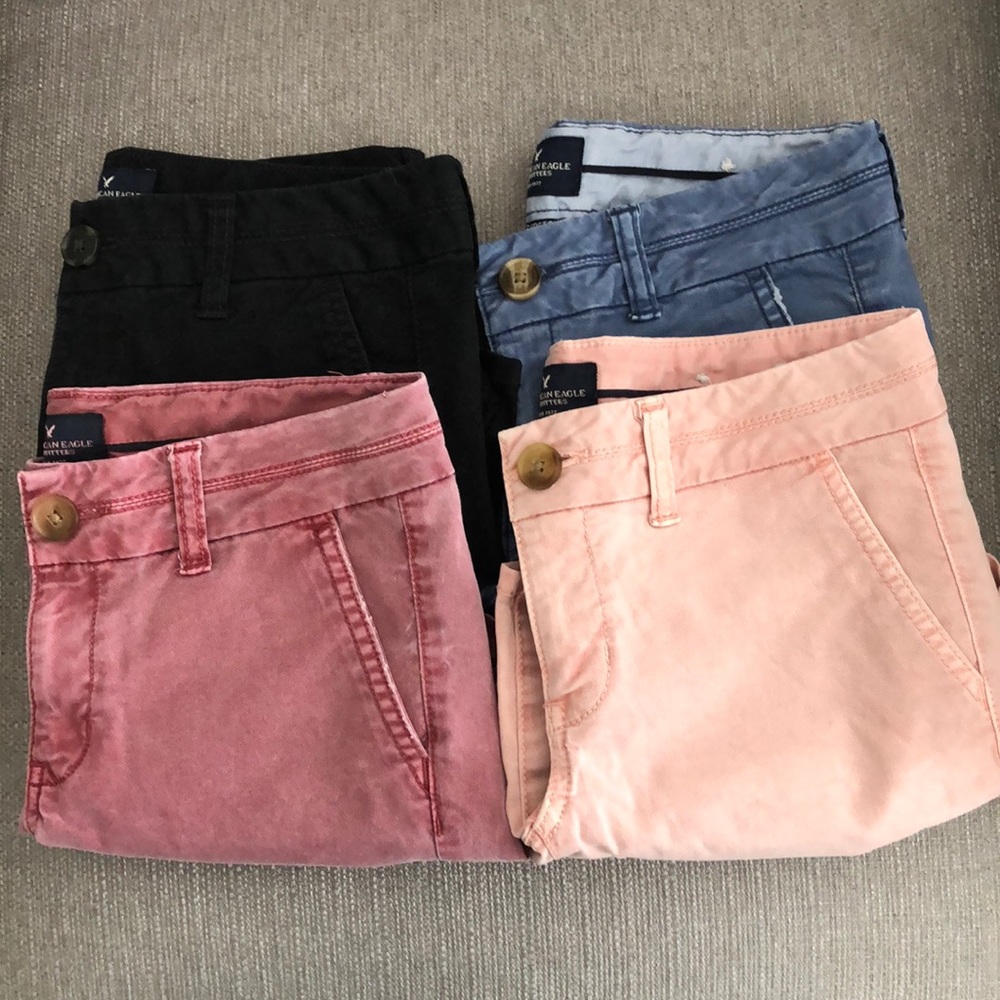 4-American Eagle Midi Shorts